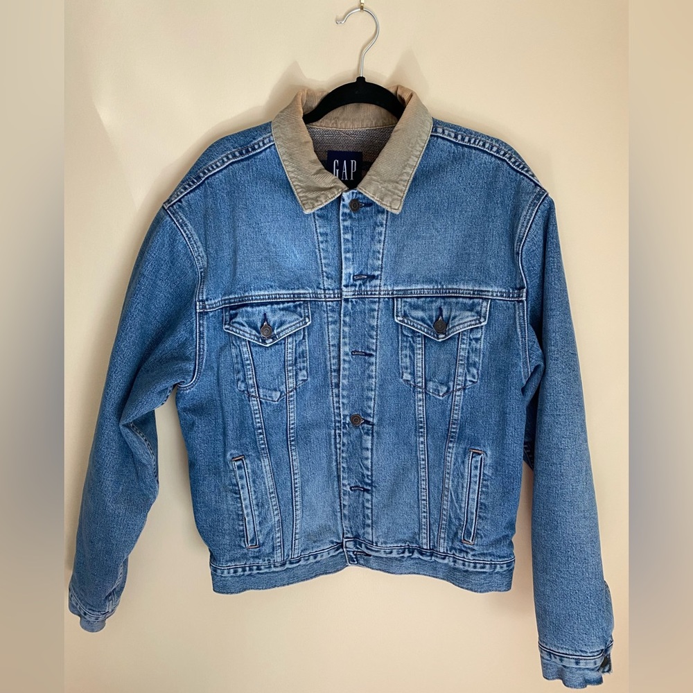 Vintage Gap Blanket Lined Denim Jacket